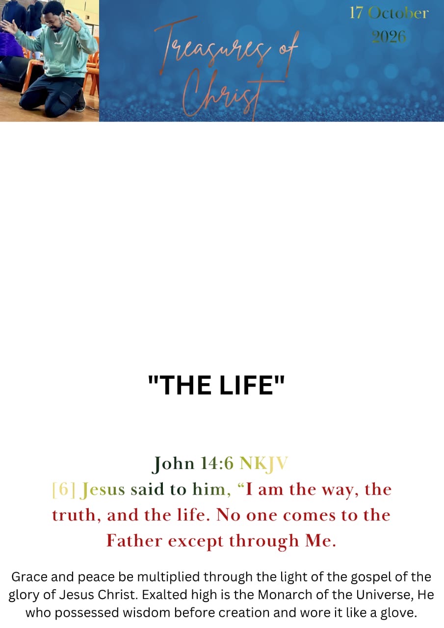 THE LIFE, first page
