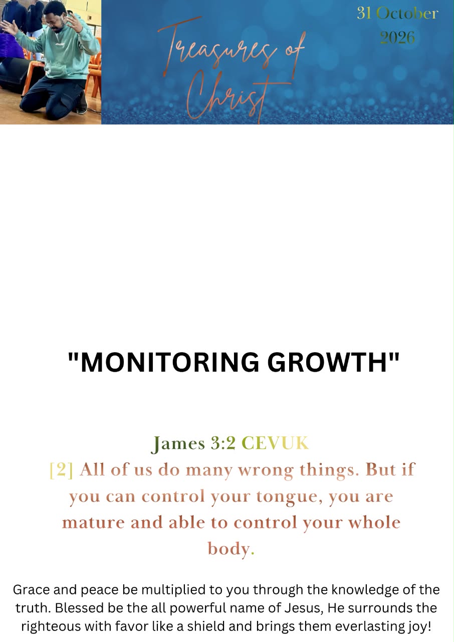 MONITORING GROWTH , first page